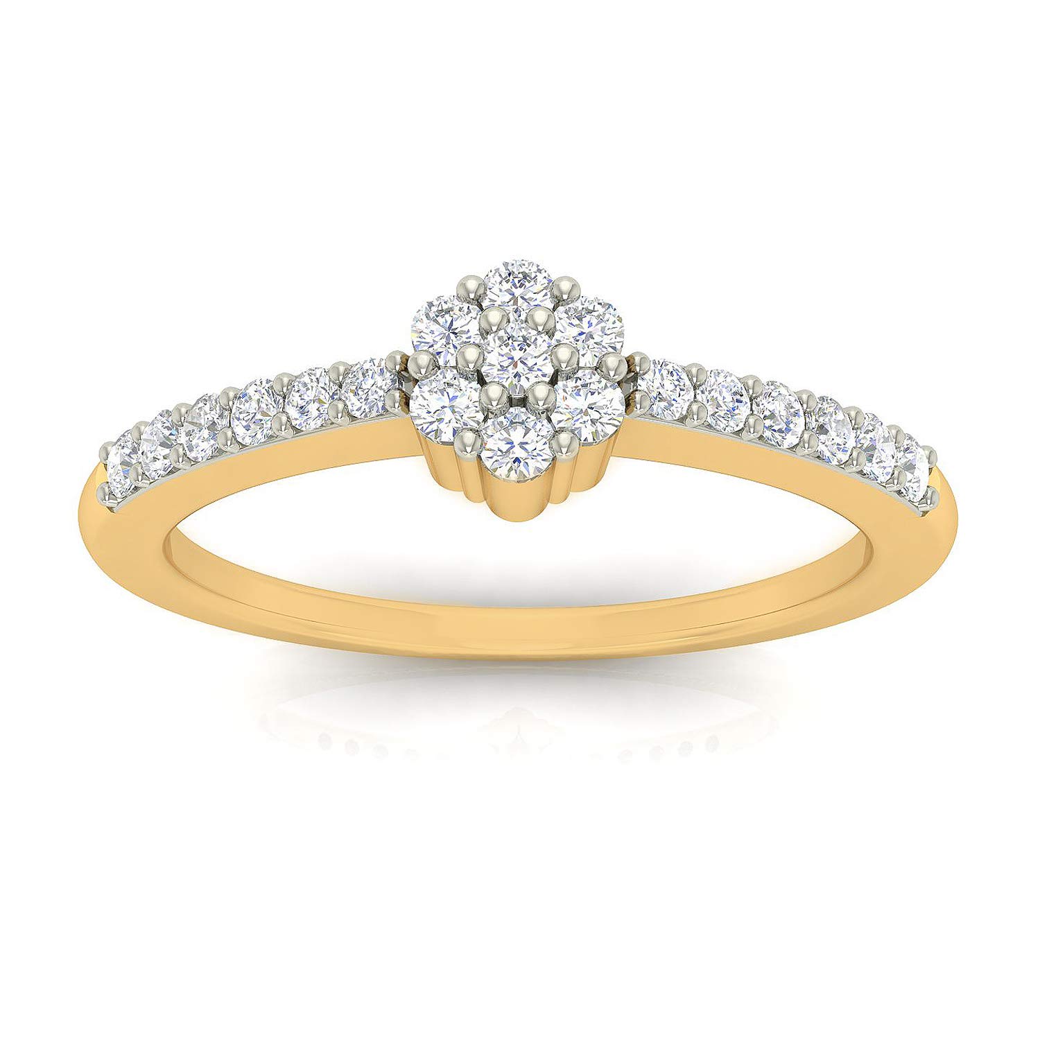 avsar 14k (585) Yellow Gold Ring for Women-picture-47