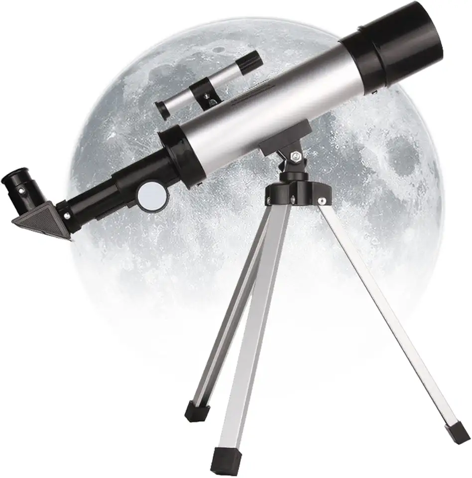 Explore o Céu com Facilidade - Telescópio Completo com Tripé para Iniciantes e Amantes da Astronomia