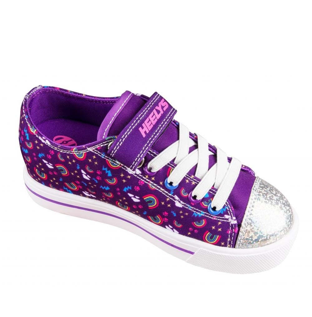 Heelys X2 Snazzy Ragazze Scarpe Viola Multi Rainbow