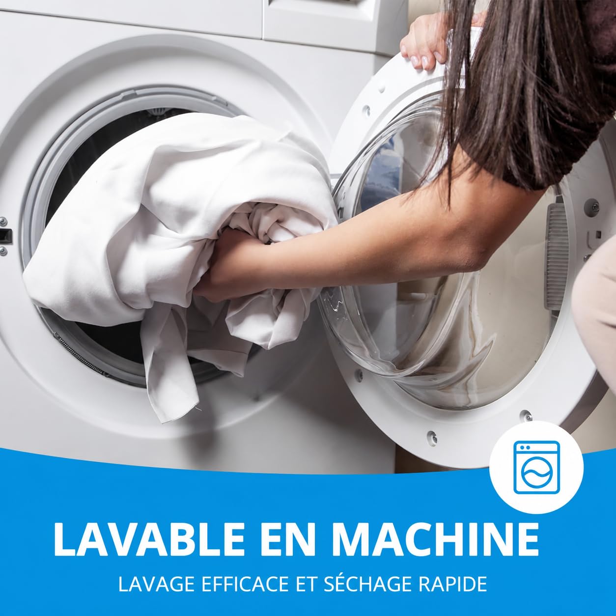 Lot de 20 Draps Housses pour Lit de Sieste Maternelle 130 x 60 cm - Taille Standard en Microfibre Respirante, Draps Ajustés avec Élastiques pour Crèche, Garderie et École - Blanc