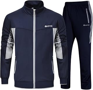 YSENTO Men's Tracksuits Outfits Set 2 Piece Jogging Suits Warm Up Sweats...