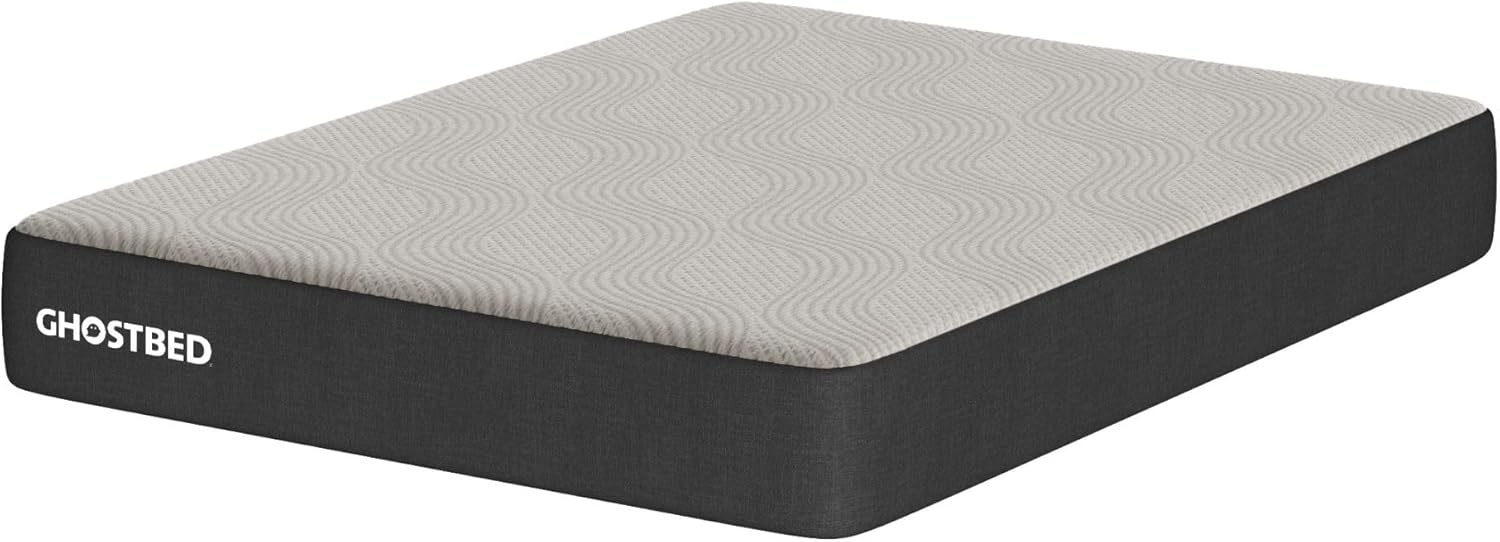 GhostBed Ultimate 11 Inch Mattress - Memory Foam King Mattress, Firm Feel with Breathable, Cool-to-The-Touch Cover - Made in The USA, CertiPUR-US Certified