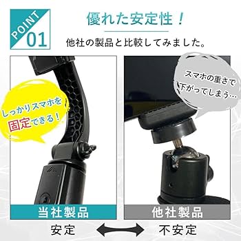 Amazon.co.jp: タッチ スマートフォン用セルフィージンバル 自