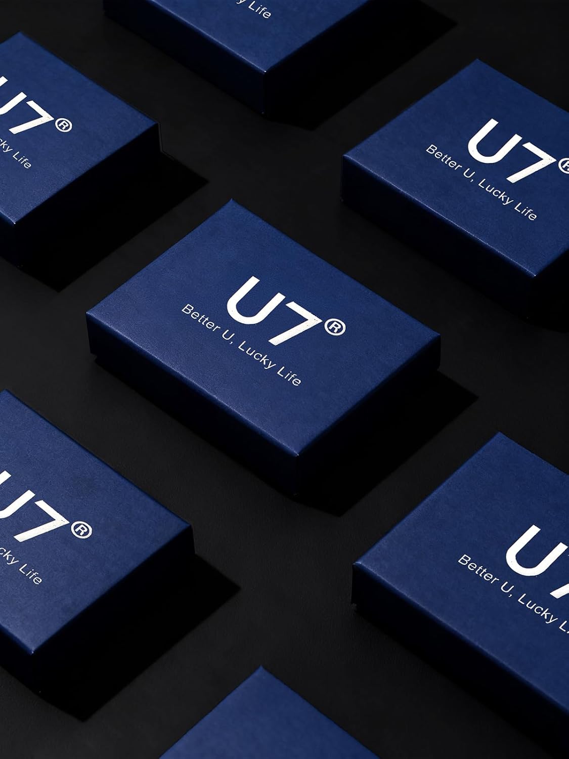 U7 Men Crucifix Cross Pendant with Chain Baptism Christian Jewelry Stainless Steel/18K Gold Antique Jesus Necklace, Gift Packed,Length 22" - Image 6