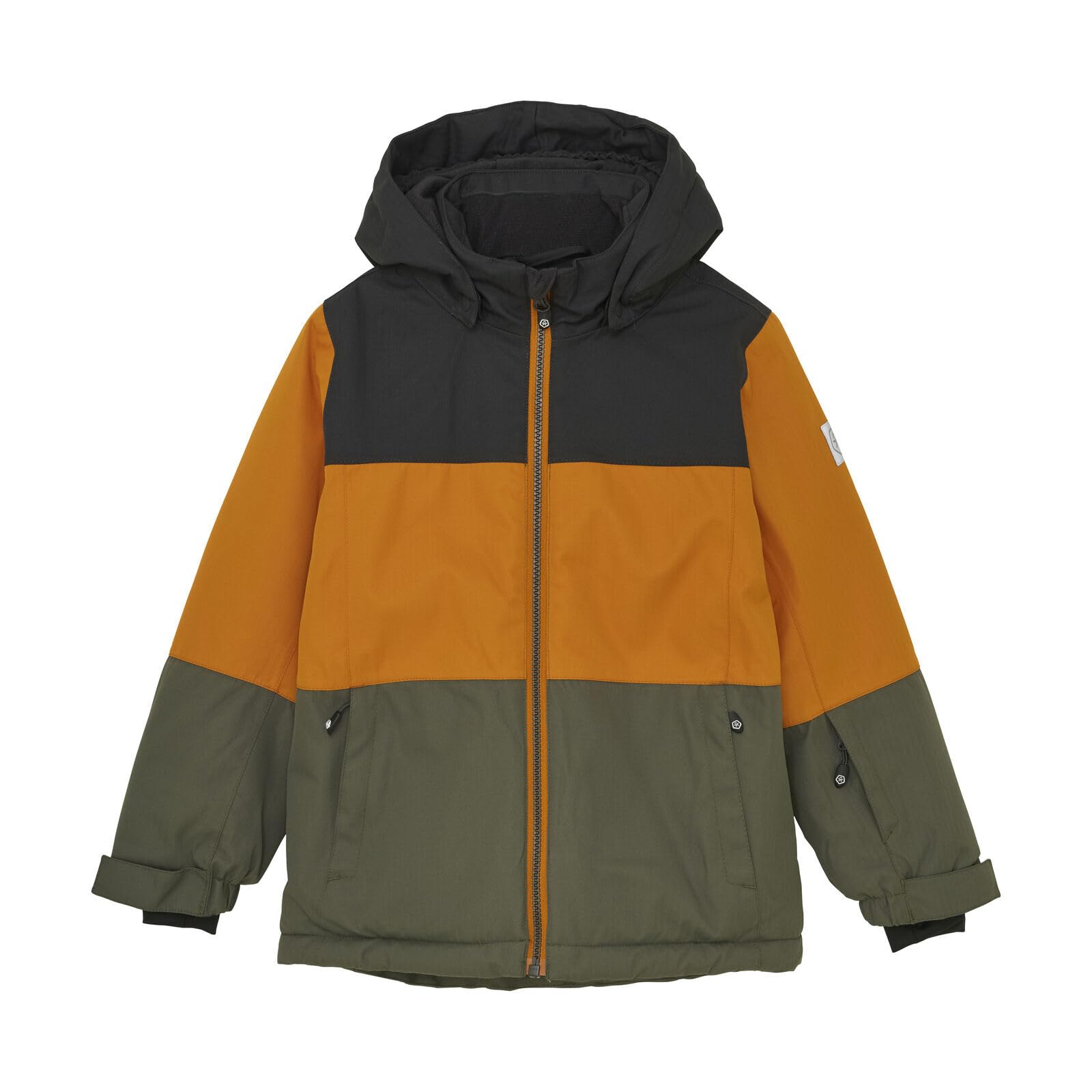 Color Kids Skijacke Colorblock Marmalade