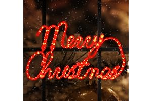 Merry Christmas LED Neon Light Exquisite Sign Xmas Decoration Outdoor 180 LEDs