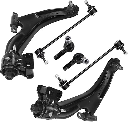 Miniatura 151 de Detroit Axle - Kit de brazos de control AWD para cargador Chrysler 300 Dodge Challenger Magnum, 2 brazos de control superiores delanteros con rótula