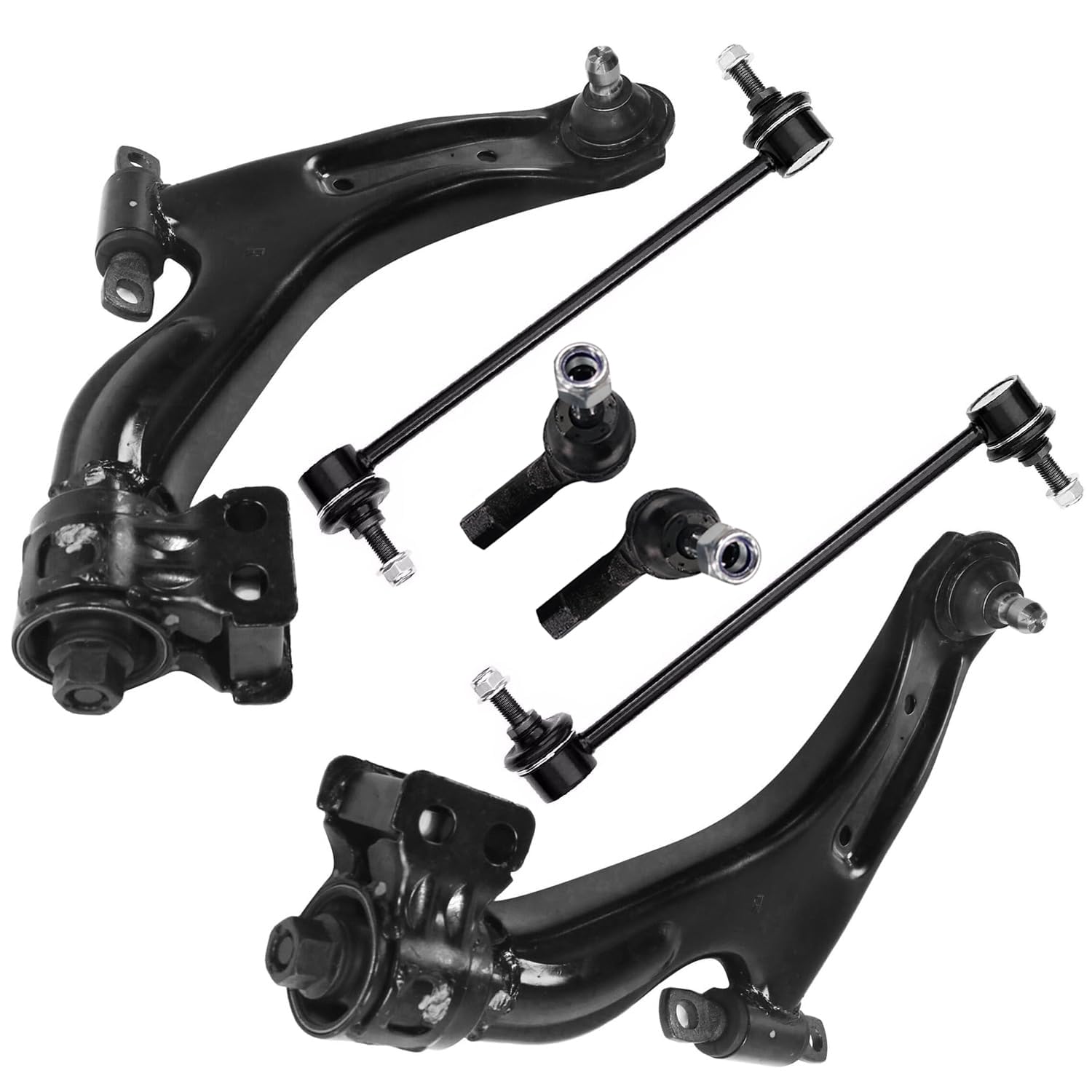 Detroit Axle - 6pc Front End Suspension Kit for Chevrolet 13-15 Spark 14-16