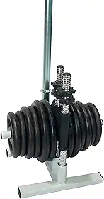 Kit Anilhas 40kg + 3 Barras Pró + Suporte P/Anilha E Barra