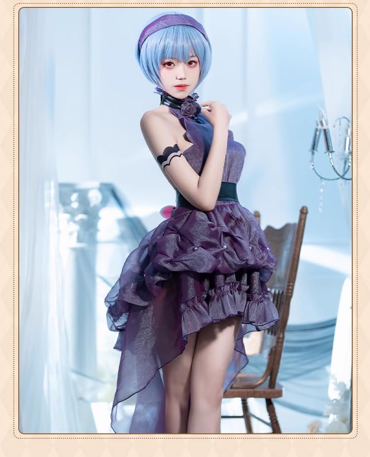 綾波レイ 花の言 コスプレ衣装 ウィッグ エヴァンゲリオン フルセット Amazon.co.jp: 世紀エヴァンゲリオン 綾波 レイ 花の言葉