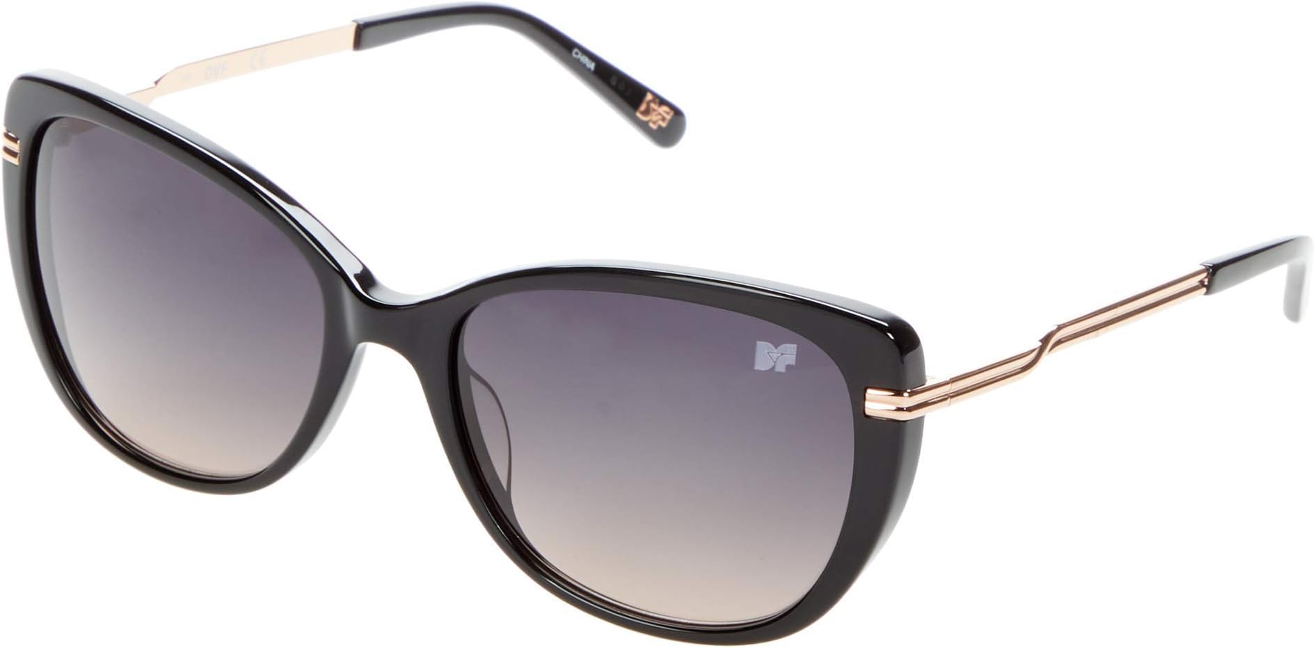 DVF Womens Sunglasses Black DVF646S ABIGAIL 001 5618