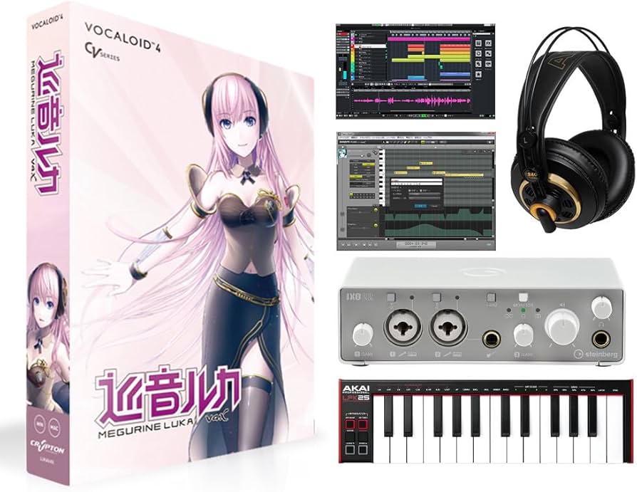 Amazon.co.jp: CRYPTON 巡音ルカ V4X ボカロ初心者スターターセット
