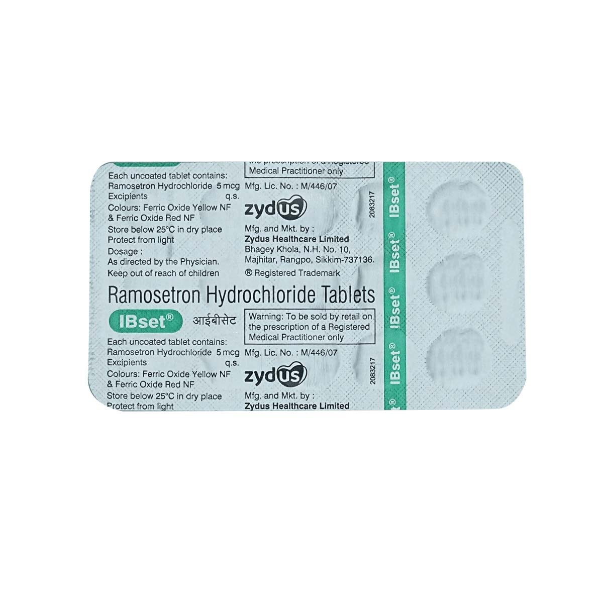 Ibset 5 mcg - Strip of 15 Tablets