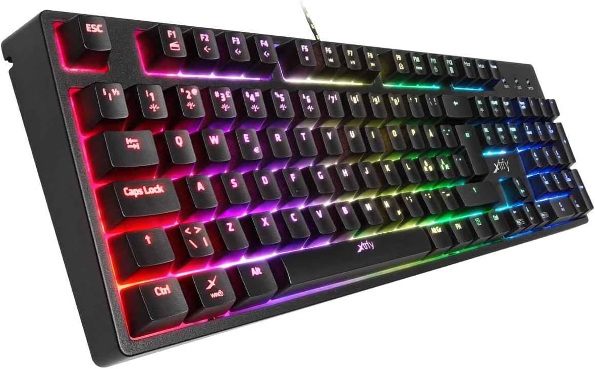 Xtrfy K3 Mem-chanical Gaming Tastatur - RGB LED, UK Layout