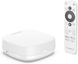 Thomson Streaming Box 240UK, 4K UHD, Google TV, Google Cast, Google Voice Control, Wifi, Bluetooth, Dolby Atmos, HDR10 - 1