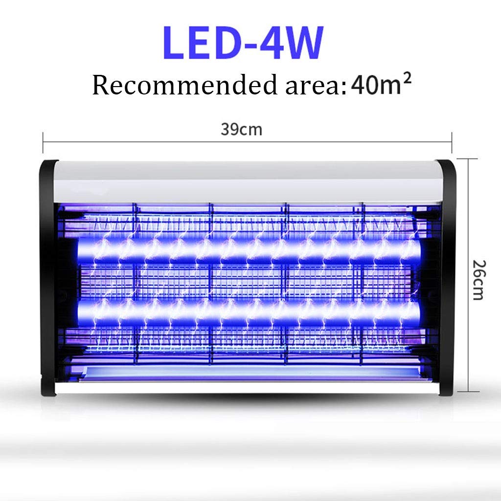 Trampero De Mosquitos Asesino De Mosquitos Repelente De Insectos Eléctrico Repelente De Insectos Choque Eléctrico Lámpara De Mosquitos Ahorro De Energía Lámpara Led UV Bug Zapper Lámpara Led