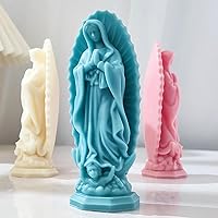 Vista 1 de Angel Mold Pray Mold Pray Angel Mold Pray Candle Mold Pray Jewelry Resin Casting Molds Handmade Silicone Mold for Resin Candle Making Molds Craft