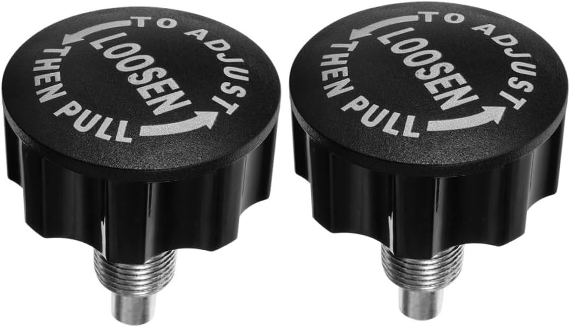 SUPVOX 2pcs Rotating Pull Pin Home Gym Replacement Parts Replacement Pull Pin Part Exercise Bike Pin Knob Replacement Spring Knob Pull Pin Fitness Equipment Ball Knob Fitness Knob Pin