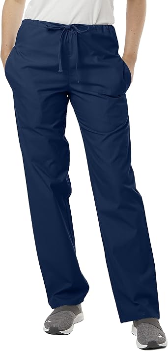 SPECTRUM UNIFORMS Ultrasoft Classic Scrub Pants Cargo Pants Unisex Drawstring Soft Fabric Medical Professionals- Pack of 2
