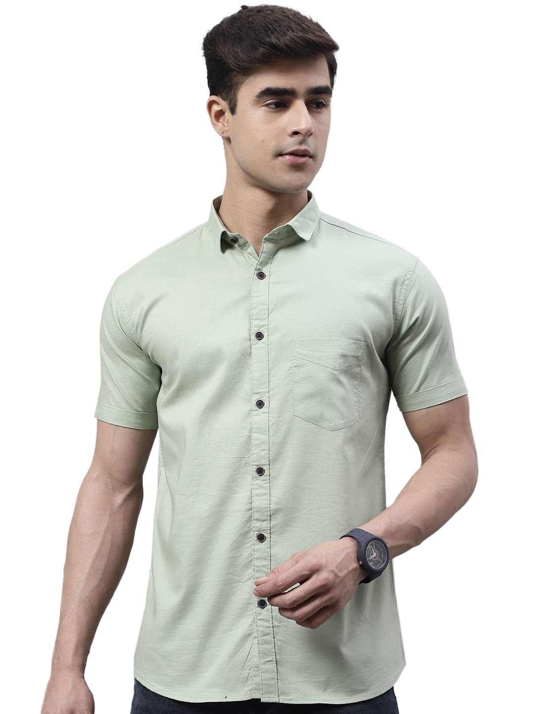 Majestic Man Men’s Cotton Slim Fit Shirt
