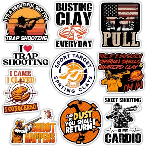 SODAVA (3in) Trap Shooting Sticker Pack 10PCS Funn
