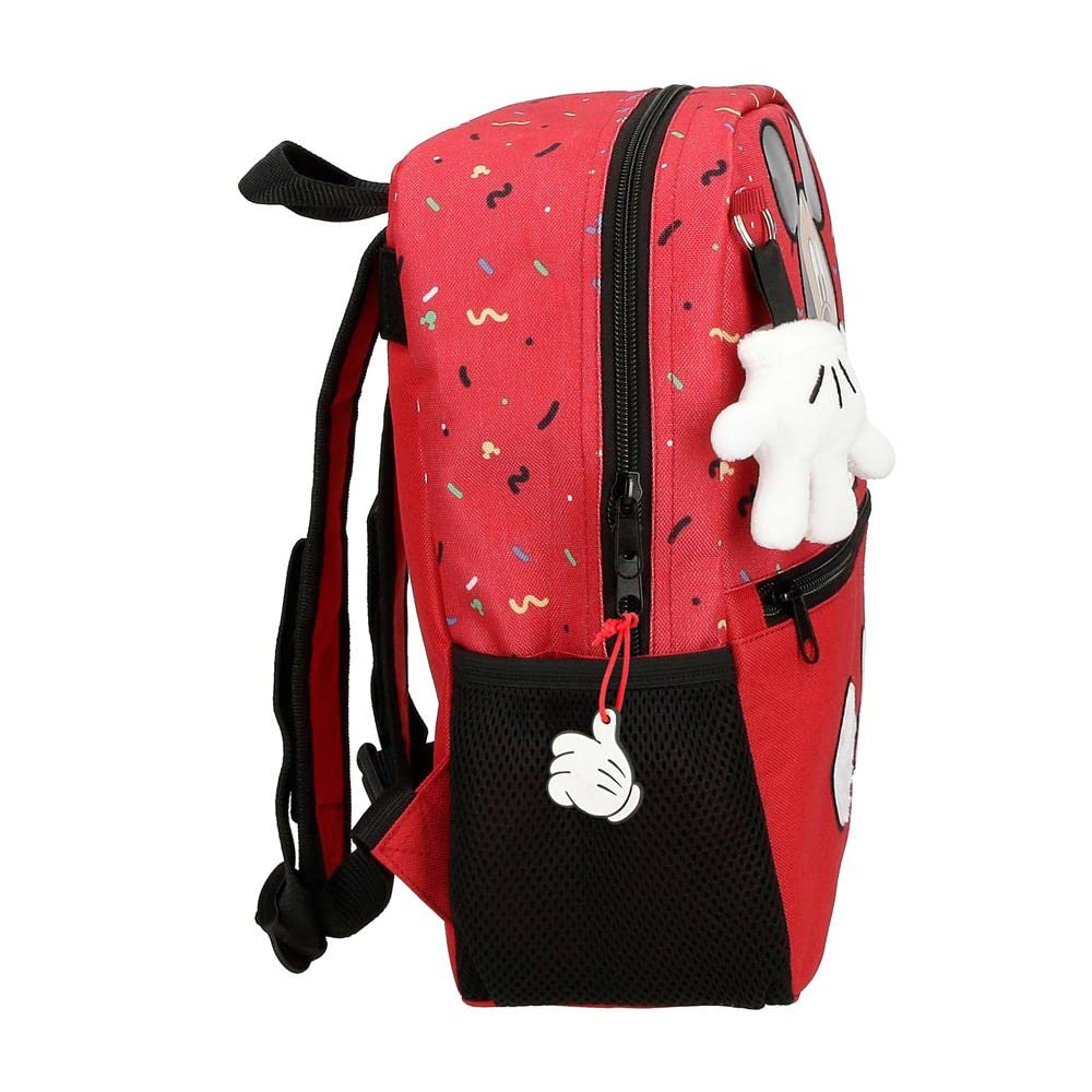 Disney Niños Equipaje- Bolsa de Mensajero, Rojo, Tailla Unica