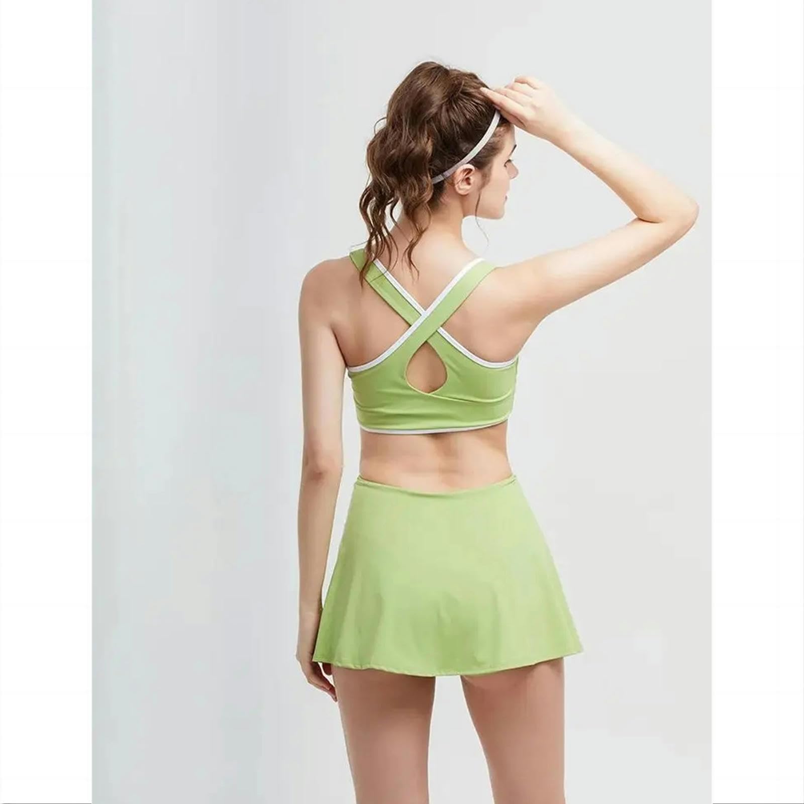 MFQLLFalda Plisada Falta De Tenis Mujeres Manoss Sports Sports Deports Mujeres Golf Badutton Falda Set