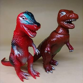 Amazon.co.jp: マルシントーイ 大恐竜 アロザウルス & 大恐竜