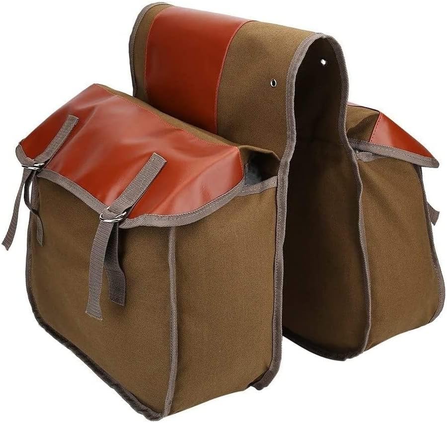 BDBHY Gneric Rear Seat Bag Bicycle Canvas Bag Bicycle Back