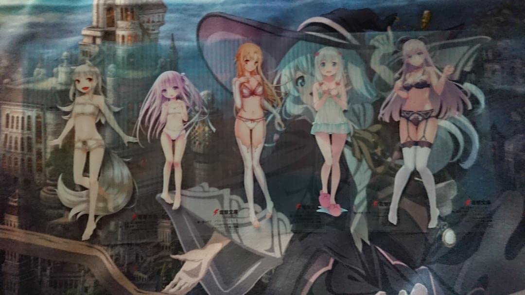 Amazon.co.jp: 電撃文庫 超感謝フェア2018 メロンブックス 特典 クリア