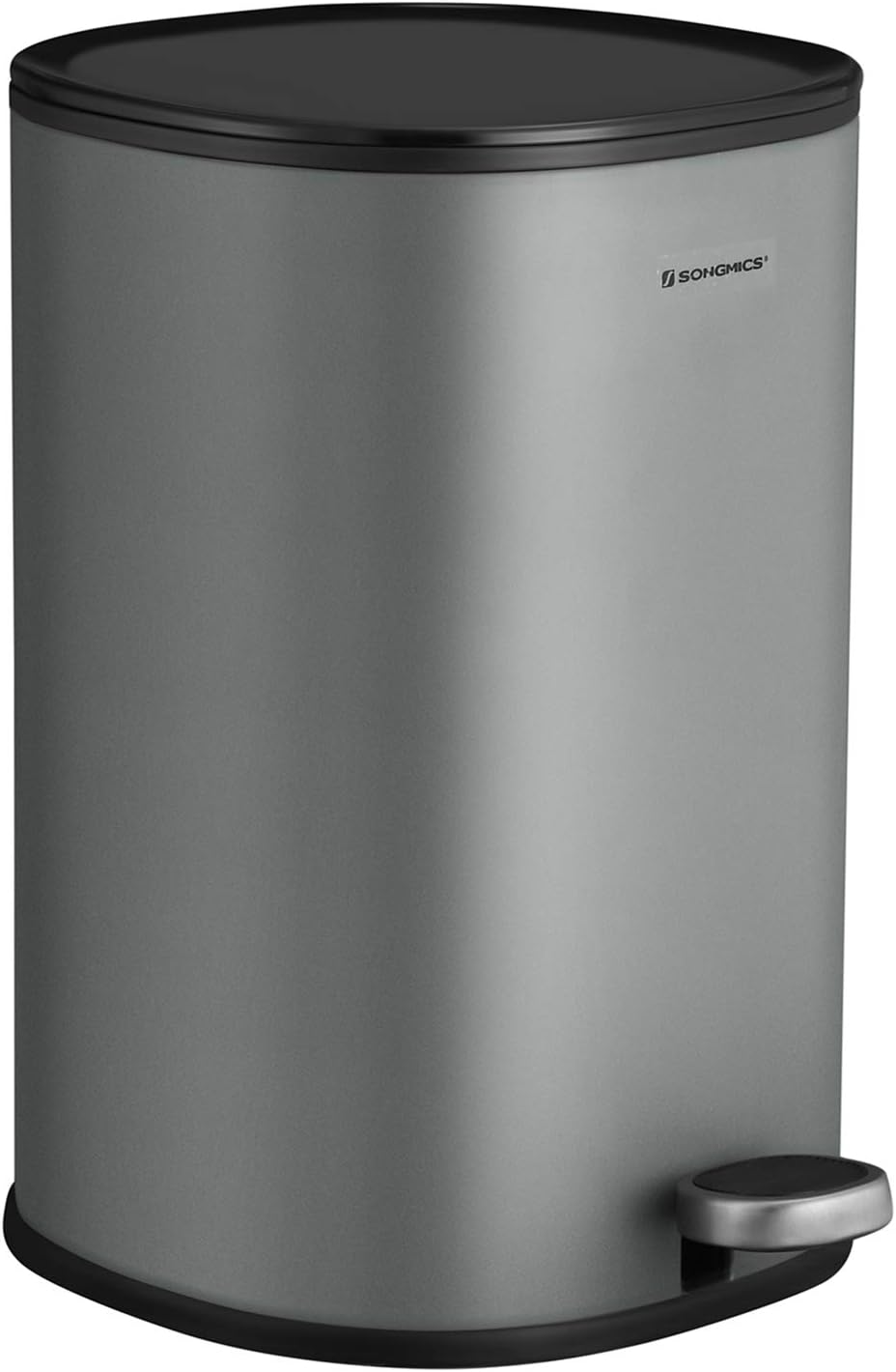 simplehuman CW1319 6L Round Pedal Bin, Small Bin for Bathroom Bedroom