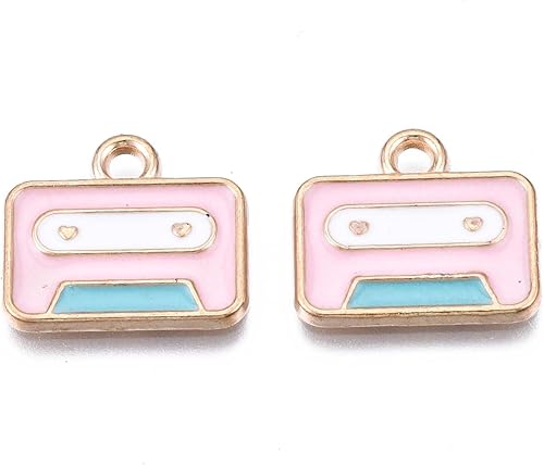 Miniatura 2 de LiQunSweet Mixed Life Maquillaje Aleación de Latón Esmalte Encantos Festival Halloween Navidad Encantos para DIY Joyería Artesanía