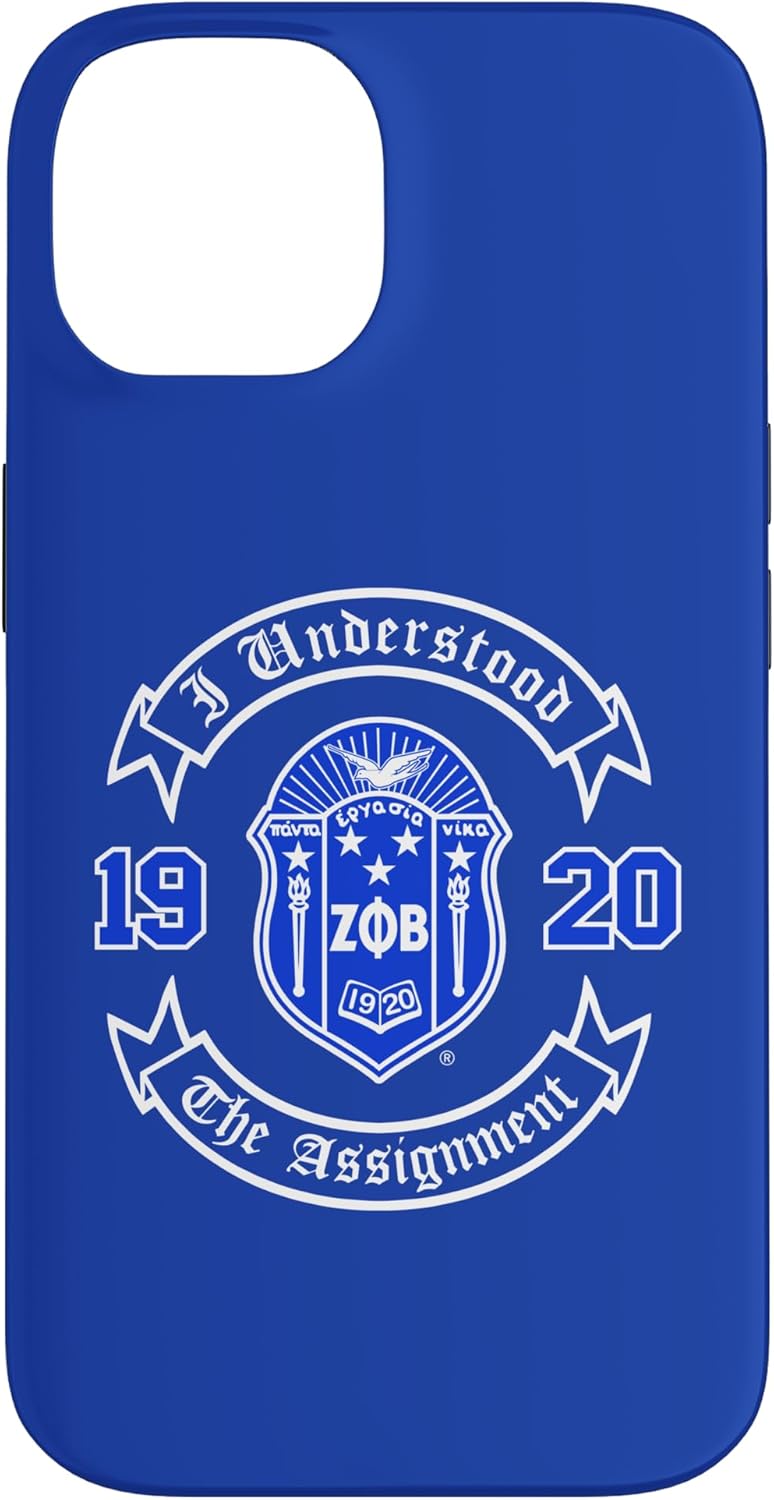 Zeta Phi Beta Sorority Paraphernalia, Zeta Phi Beta HBCU Case for iPhone 14 Pro Max