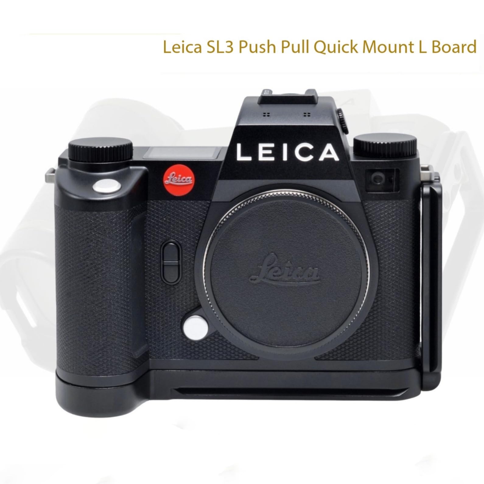 PEIPRO SL3 uchwyt płytowy L do aparatu Leica SL3, poziomy i pionowy uchwyt kamery z szybkim zapięciem Push-Pull, wykonany z aluminium