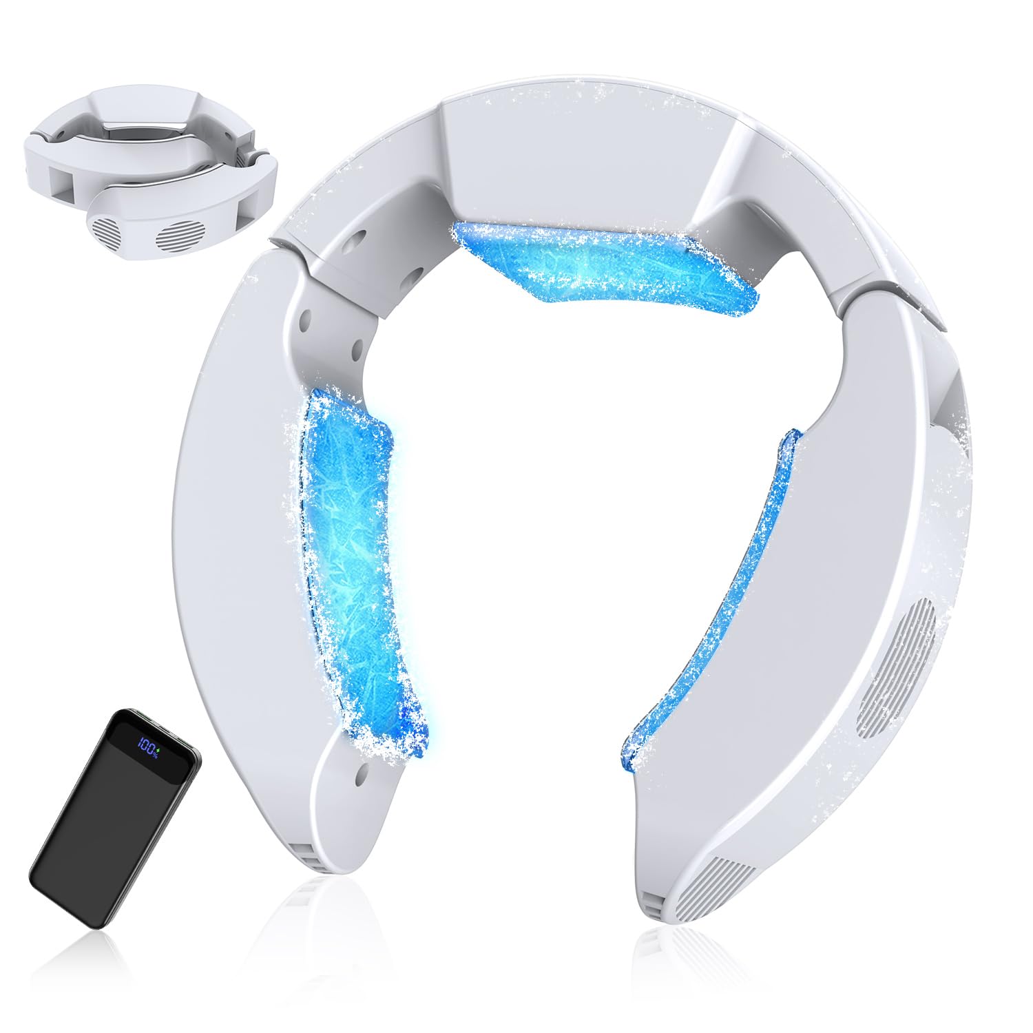 ペルチェ素子 ネッククーラー 冷却プレート 30000mAhバッテリ 2個 Amazon | ネッククーラー 冷却プレート 3つ 【2025最新