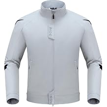 RIDEIRON Motorcycle Riding Jacket Waterproof for Men All Season | Riding Jacket with Ce Level 2 Armors (Shoulder/Elbow), Removable Liner Outdoor Sports Riding Racing