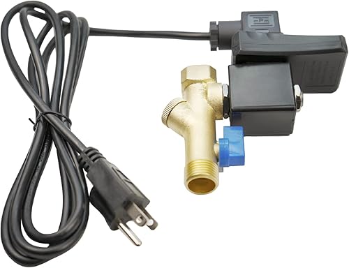 Miniatura 4 de Válvula de drenaje electrónica de CA 110V Válvula de drenaje del tanque de drenaje integrada de 12 pulgada Tanque de agua automático cronometrado