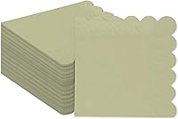 Vista 23 de qiqee Servilletas de cóctel Morandi Colors de 5 x 5 pulgadas, desechables, para bodas, cenas, fiestas de cumpleaños, postre, servilletas de papel