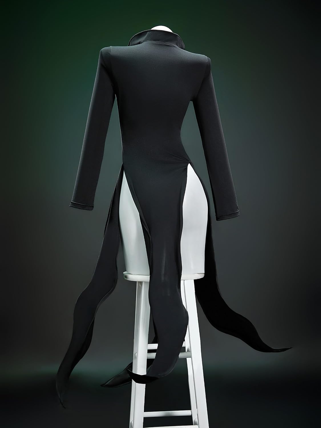 miccostumes Women's Costume Anime Hero Cosplay Black Dress Halloween - Image 3