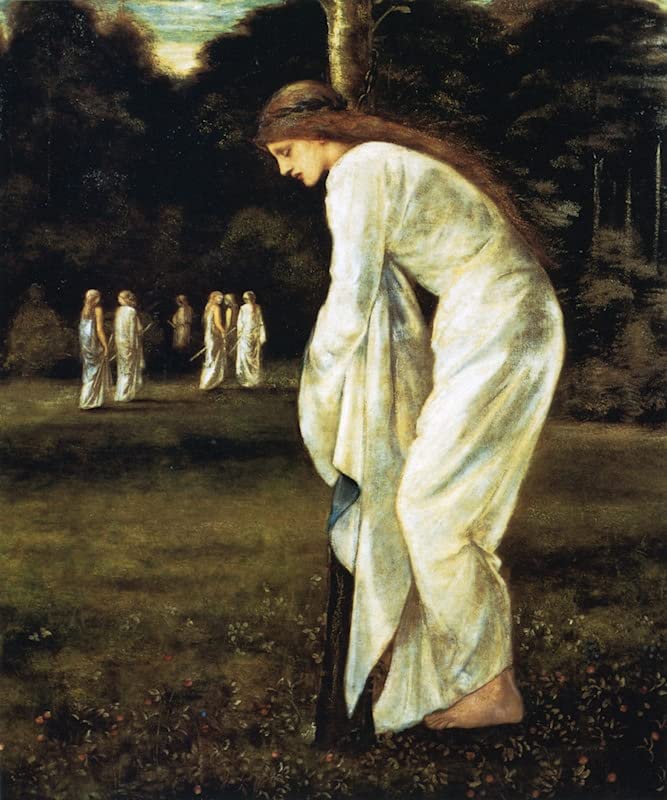 Impression d'art Saint Georges et le Dragon Edward Burne-Jones, toile tendue Premium 60x90cm