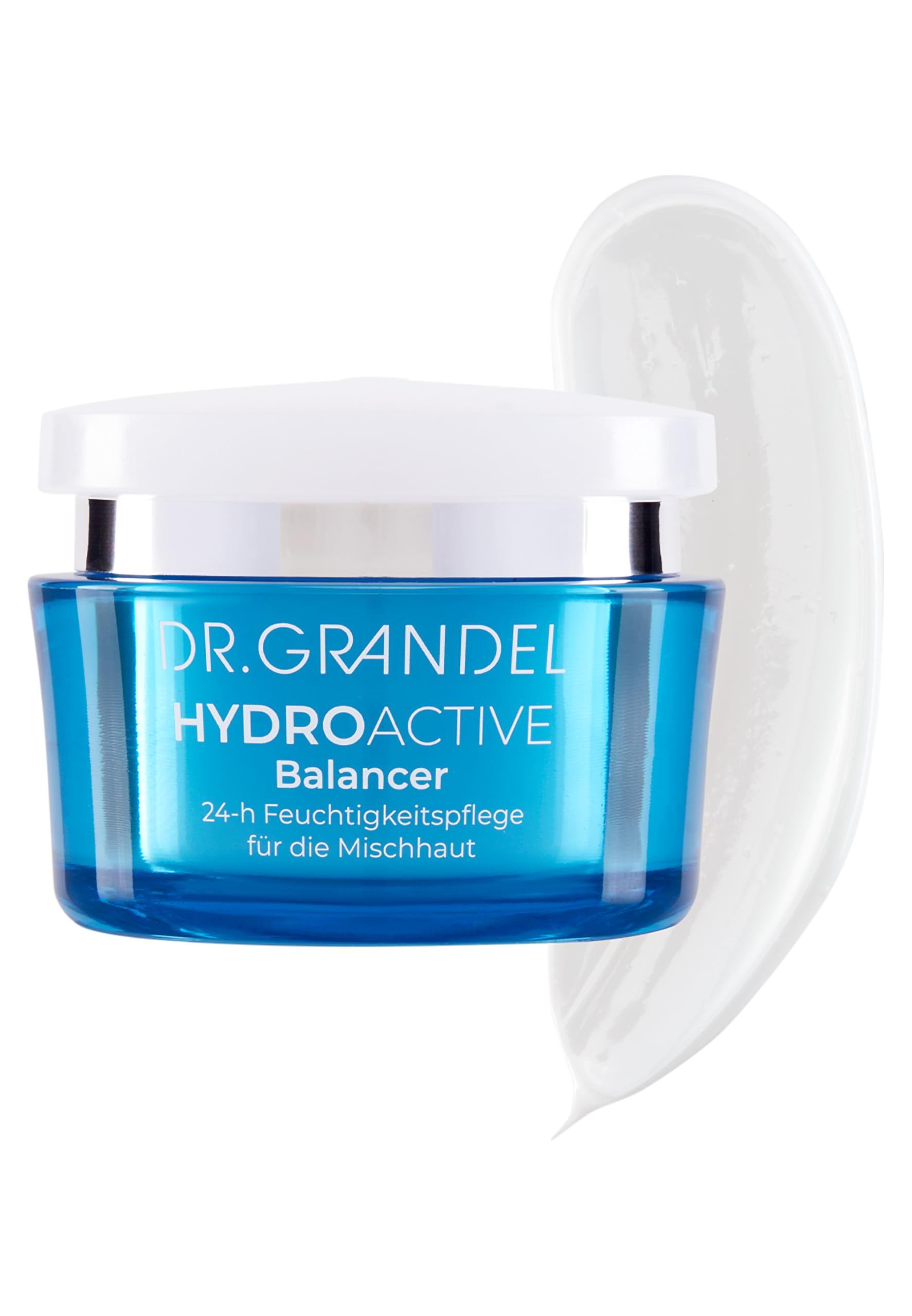 DR. GRANDEL HYDRO ACTIVE Balancer 24h crema facial 50 ml | Crema hidratante para pieles mixtas, mate, reduce el brillo del aceite en la zona T, equilibra y ligera