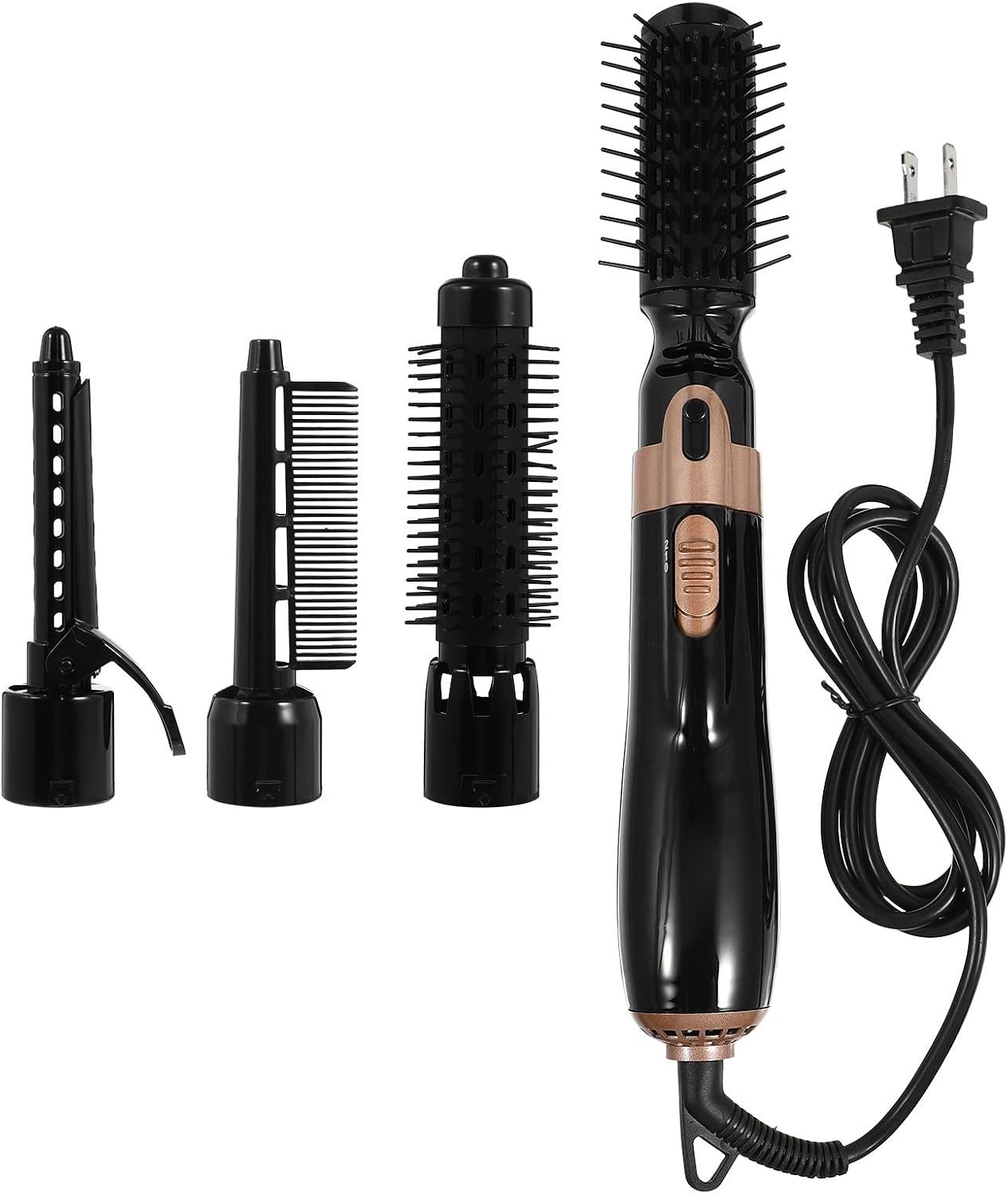 4-in-1 Hair Curling Wand Curl Hair Tool with Abs Material Compact and Convenient to Store Light Weight for Travel Outdoors Use