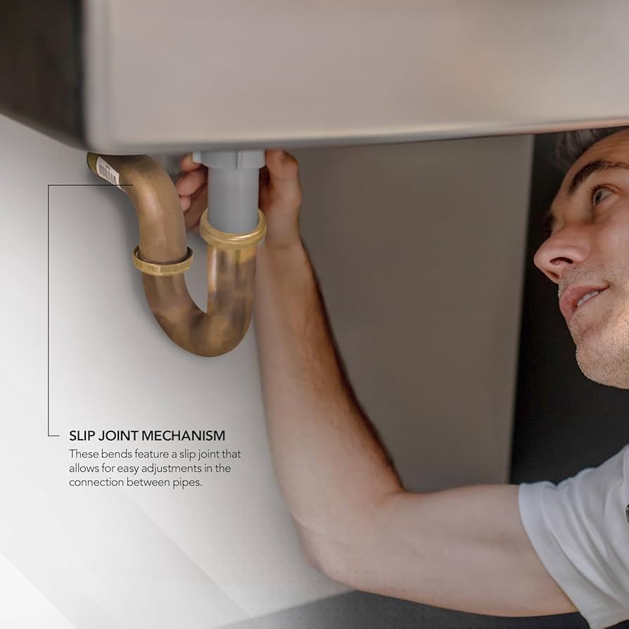 ◆ami9622◆ Highcraft 1-1/2” x 12” Waste Arm with Slip Joint Connection