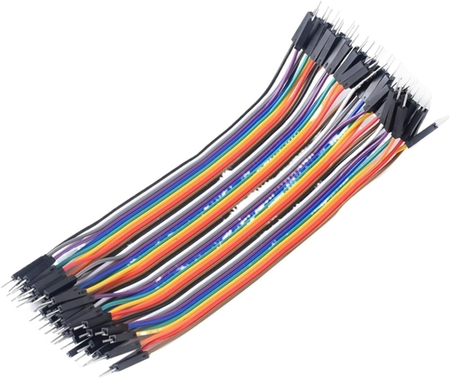 40PIN 10CM 20CM 30CM Line Male to Male + Female to Male and Female to Female Jumper Wire Cable(M to Fe,20cm)