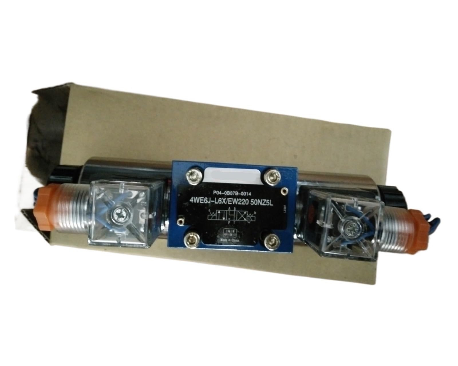 Électrovanne 4WE6J-L6X 220V hydraulique pour circuit industriel