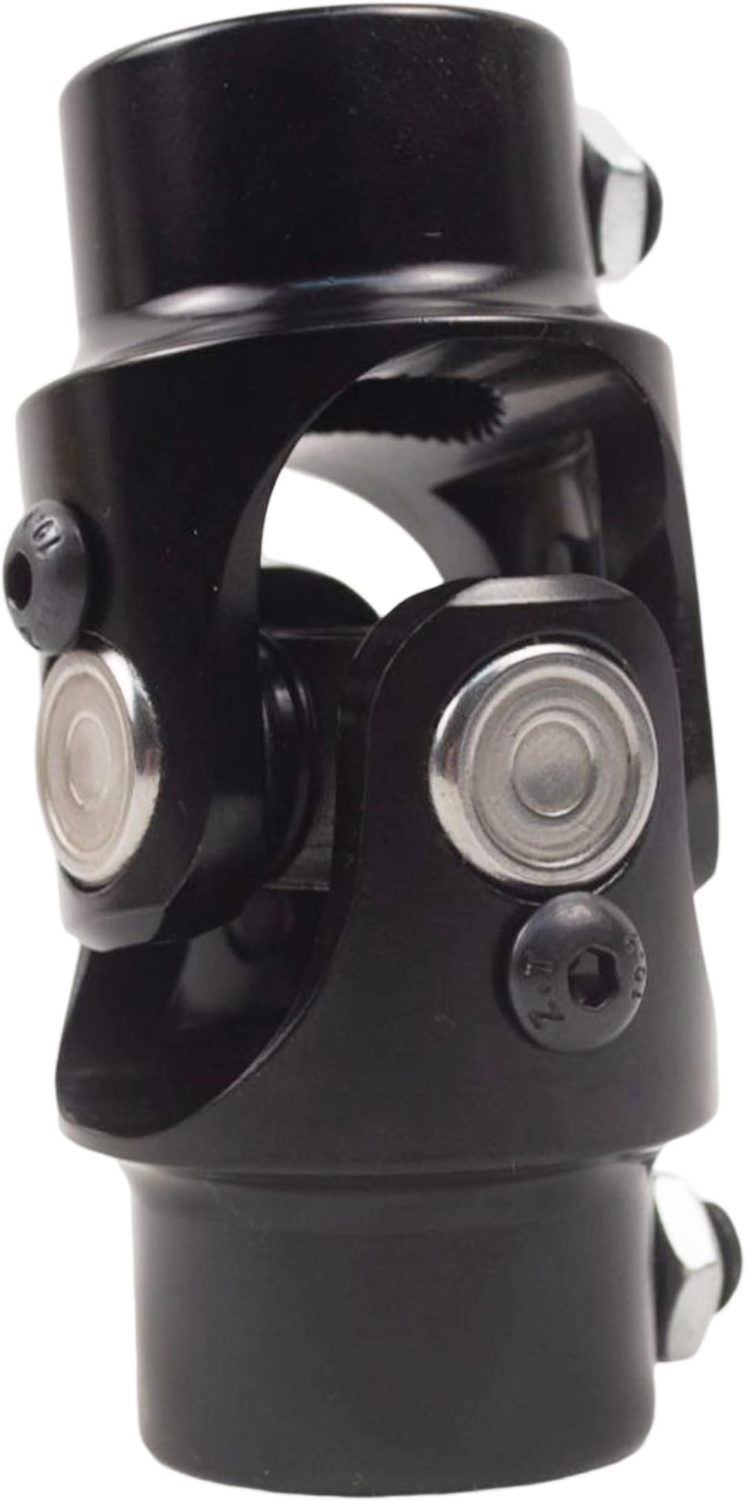 3/4-36 Spline X 3/4" DD Black Steering Universal Joint Single U Joint Shaft