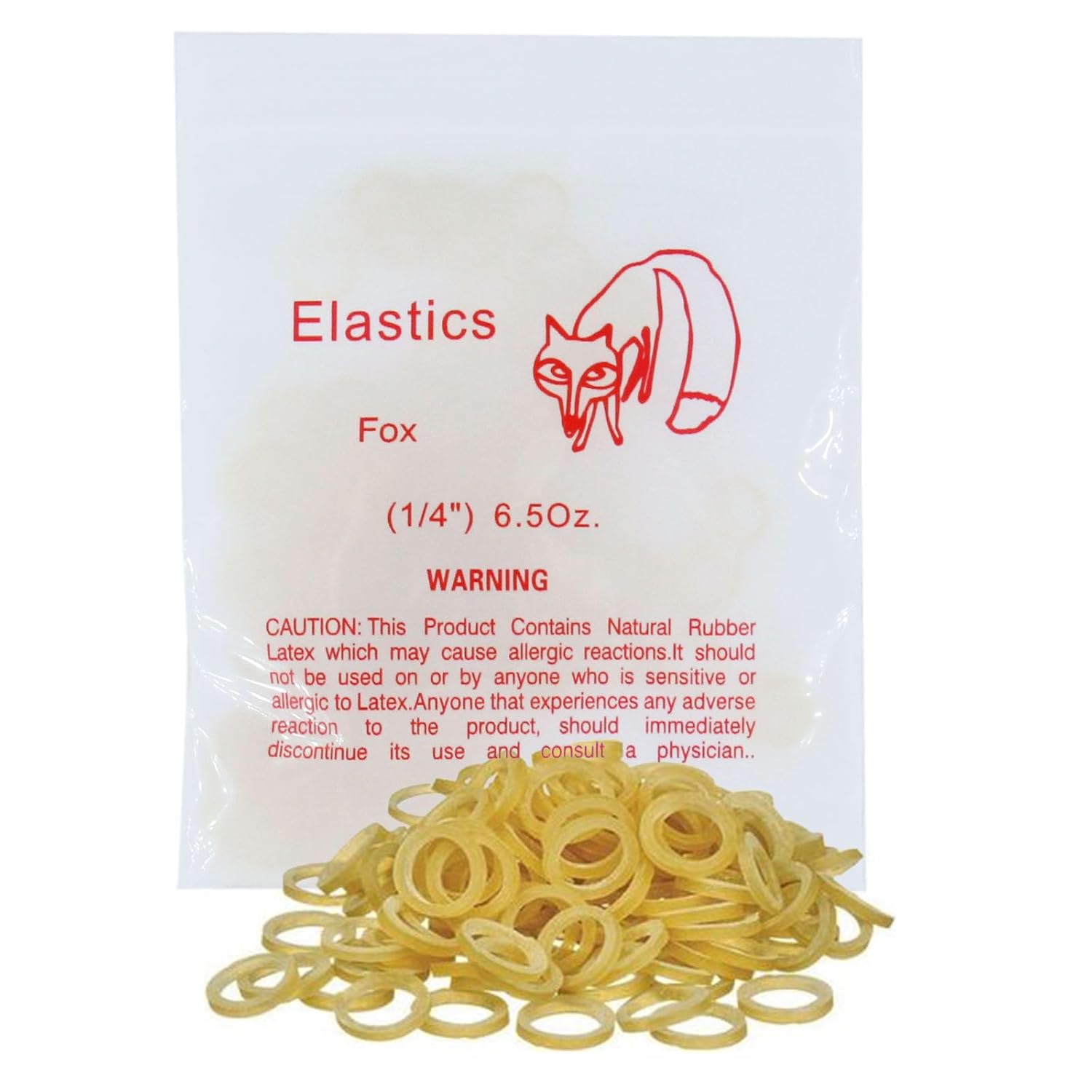 100 Pack Orthodontic Elastics Dental Rubber Bands Intraoral