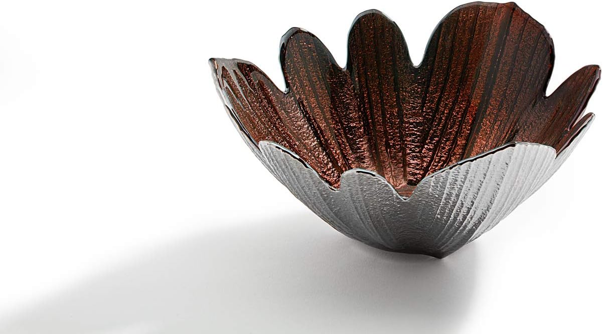 STUDIO SILVERSMITHSAmber & Silver Pedal Bowl Bulk