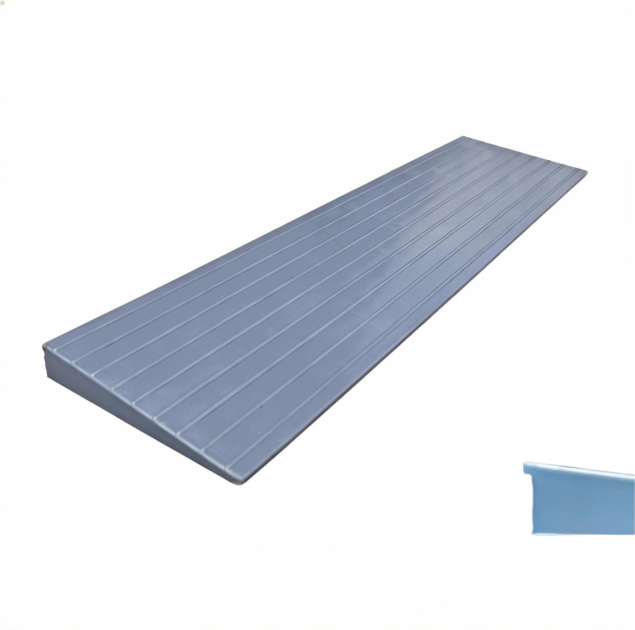 Photo 1 of GANSNAY 1" Rise Threshold Ramp for Doorways, Odorless Low Profile Ramp