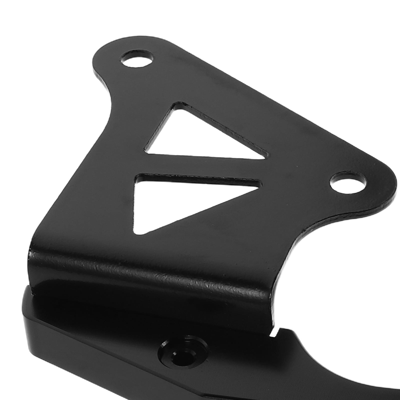 SHINEOFI Poignées de Maintien Arrière Moto en Alliage D’Aluminium, Barres D’Appui Siège Arrière Universelles Noires, Accessoires Passager Moto pour Toutes Saisons, Installation Rapide